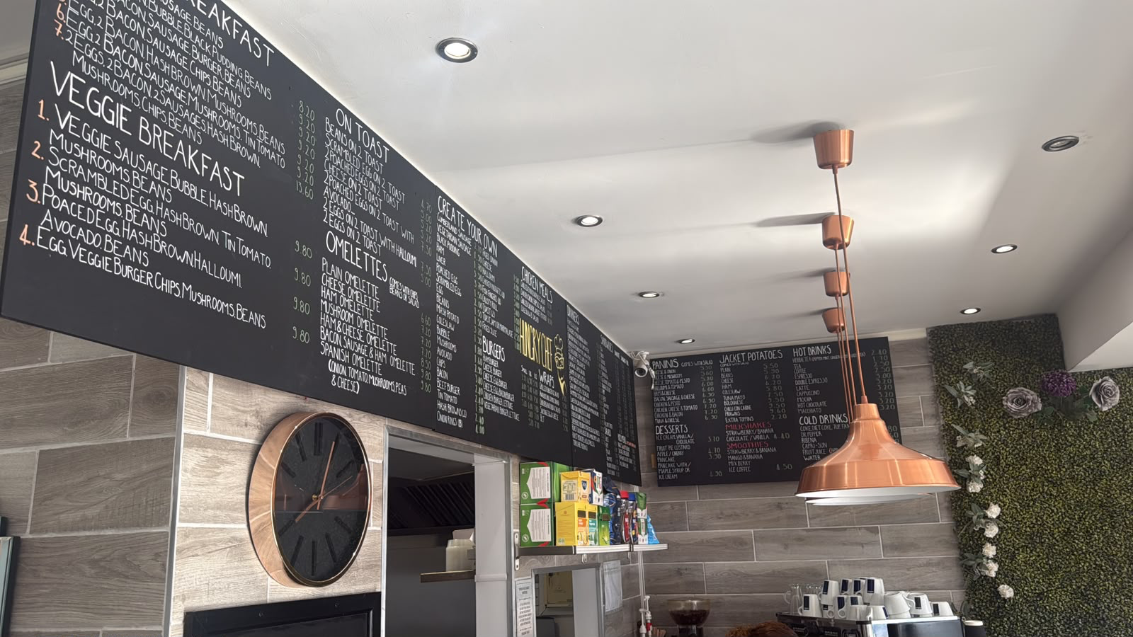 Inside Hungry Chef cafe